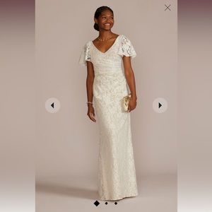 NWT DB Studio Allover Lace Sheath Dress